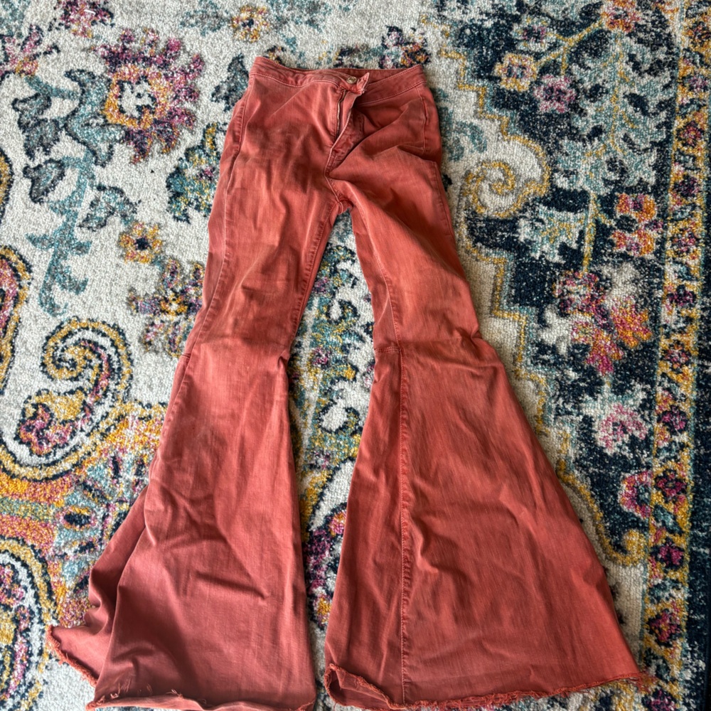 Free people flared jeans!